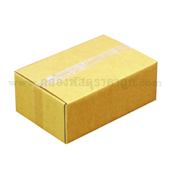 กล่องพัสดุ ฝาชน เบอร์ 00 ขนาด 9.75X14X6 ซม (ไม่มีสกรีน)